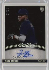 2022 Chronicles Studio Black Signatures Holo Silver 4/15 Vidal Brujan Auto 0c2