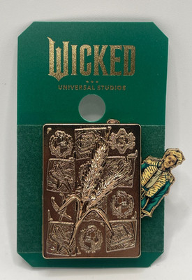 Universal Studios Wicked For Good Scarecrow Fiyero Moving Transition Pin