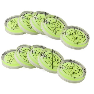 Set of 10 For Spirit Bubble Levels 32x7mm for Measuring and Level Accuracy