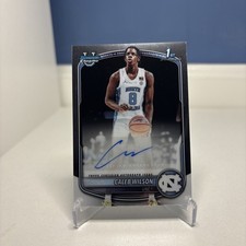 Caleb Wilson Bowman 2025/26 Auto