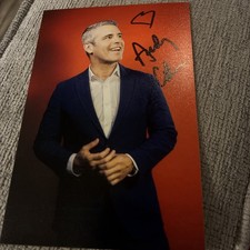 Andy Cohen Signed 4x6 Photo Autographed