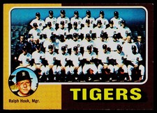 1975 Topps #18 Detroit Tigers Team Checklist - VG