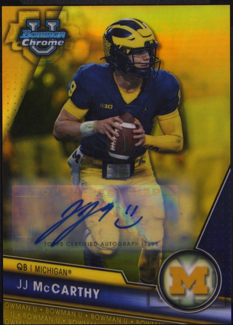 2023 Bowman University Chrome Chrome Prospect Autographs J J 2023-bowman-university-chrome-chrome-prospect-autographs-j-j