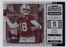 2023 Chronicles Draft Picks Contenders College Ticket Blue /99 Tanner McKee 00li