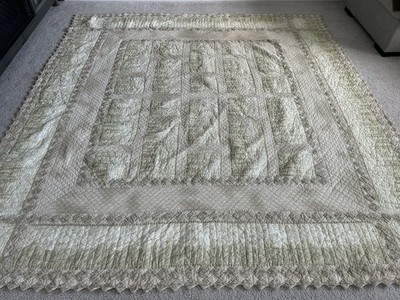 Vtg Queen Patchwork Quilt