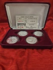 Rarities Mint Halley's Comet 4 oz .999 Fine Silver Set #004173.