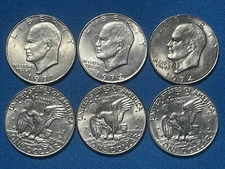 1971 1972 1974 1977 1978 P or D Eisenhower - "IKE SILVER DOLLAR" - Choose 1