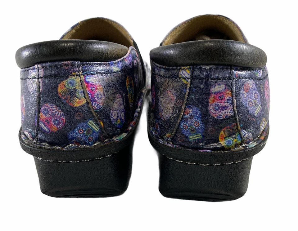 Zueco sin cordones Alegria Debra -484 Sugar Skull para mujer talla EU 39 US 8,5 Foto 4 de 4