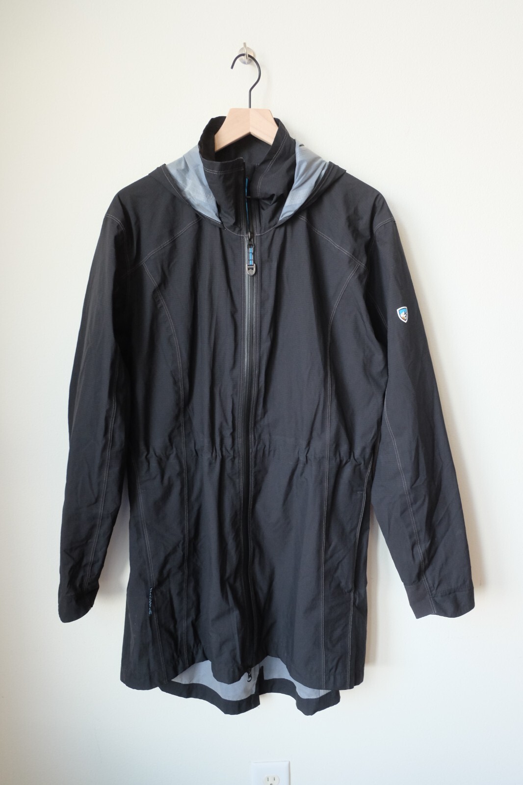 A+ Women Kuhl Jetstream Trench Long Rain Jacket Coat … Gem