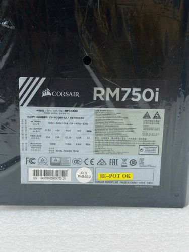 Corsair RPS0008 | CP-9020082 RM750i Power Supply 750Watt - FREE SHIPPING - Afbeelding 11 van 16