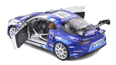 Alpine A110 #91 Rally WRC Monza 2020 Ragues / Pesenti au 1/18 de SOLIDO