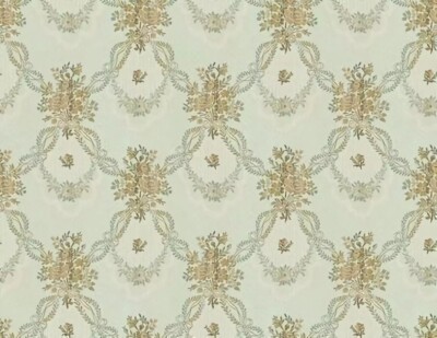 Old Fashioned Trellis Floral Wallpaper - Wallquest - TS71305 - per Double Roll