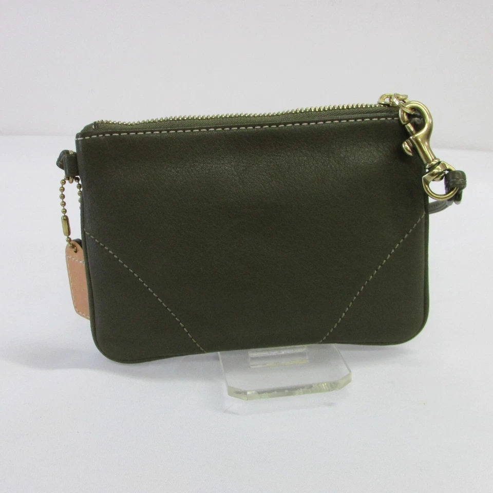 Vintage Green Coach Small Purse - Image 4 of 4