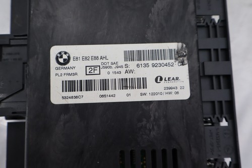 ✅ 11-13 OEM BMW E88 E82 128 135 LCI AHL FRM3R FRM Footwell Light Control Module - Picture 17 of 21