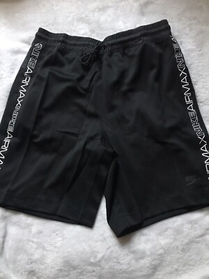 nike air max black shorts