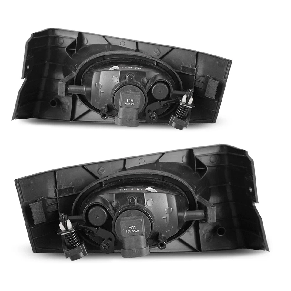 Luces antiniebla para parachoques transparentes Honda Fit 2006-2008 con biseles + kit de cableado + interruptor Foto 3 de 4