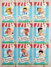 9 Retro Style Easter Handmade Pocket Letter Cards Scrapbooks Crafts Journals