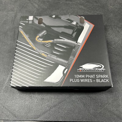 99-2008 Harley Touring electra glide screamin eagle 10mm BLACK spark plug wires