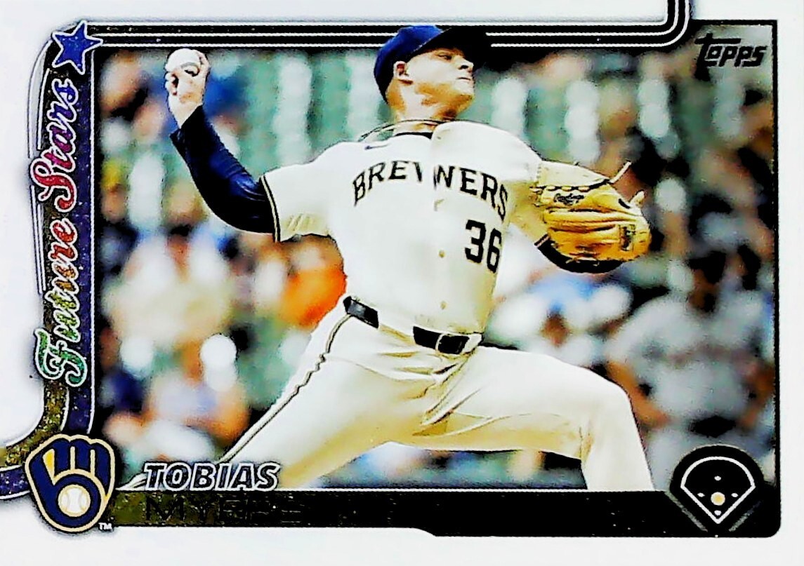 2025 TOPPS SERIES 2 #636 TOBIAS MYERS MILWAUKEE BREWERS | eBay