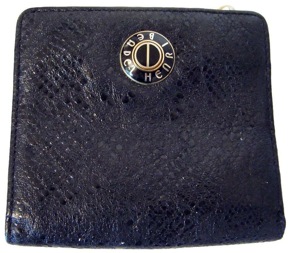 HENRI BENDEL SNAKE EMBOSSED LEATHER SMALL WALLET | eBay