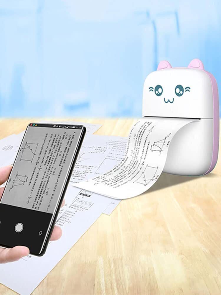 Pocket Thermal Printer Bluetooth Mobile Phone Photos Label Printing