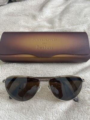 OLIVER PEOPLES pour Berluti Sunglasses with Case