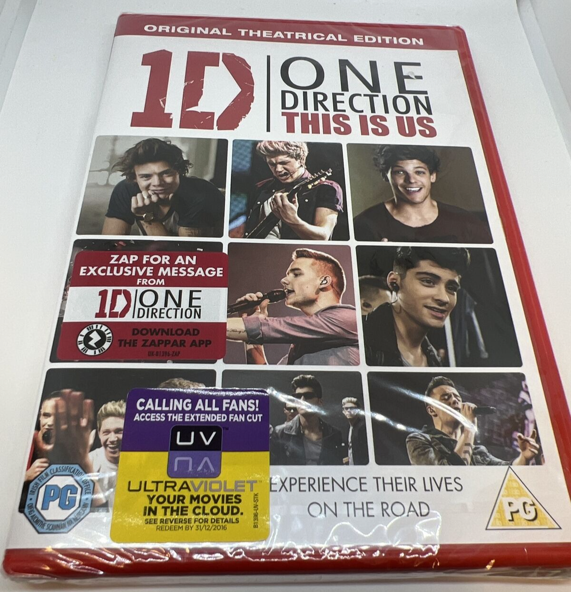 One Direction This Is Us DVD New and Sealed 5051159139658 UK