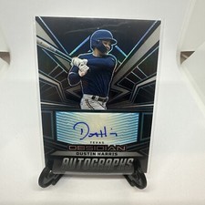 2023  Chronicles Obsidian Electric Etch Carolina Blue-RC-Dustin Harris-#25 of 49