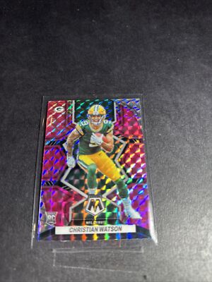 2022 Mosaic Christian Watson RC Pink Prizm #281