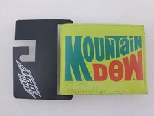 Mountain Dew Wallet Genuine Great Gift Do the Dew! Pepsi-Cola 