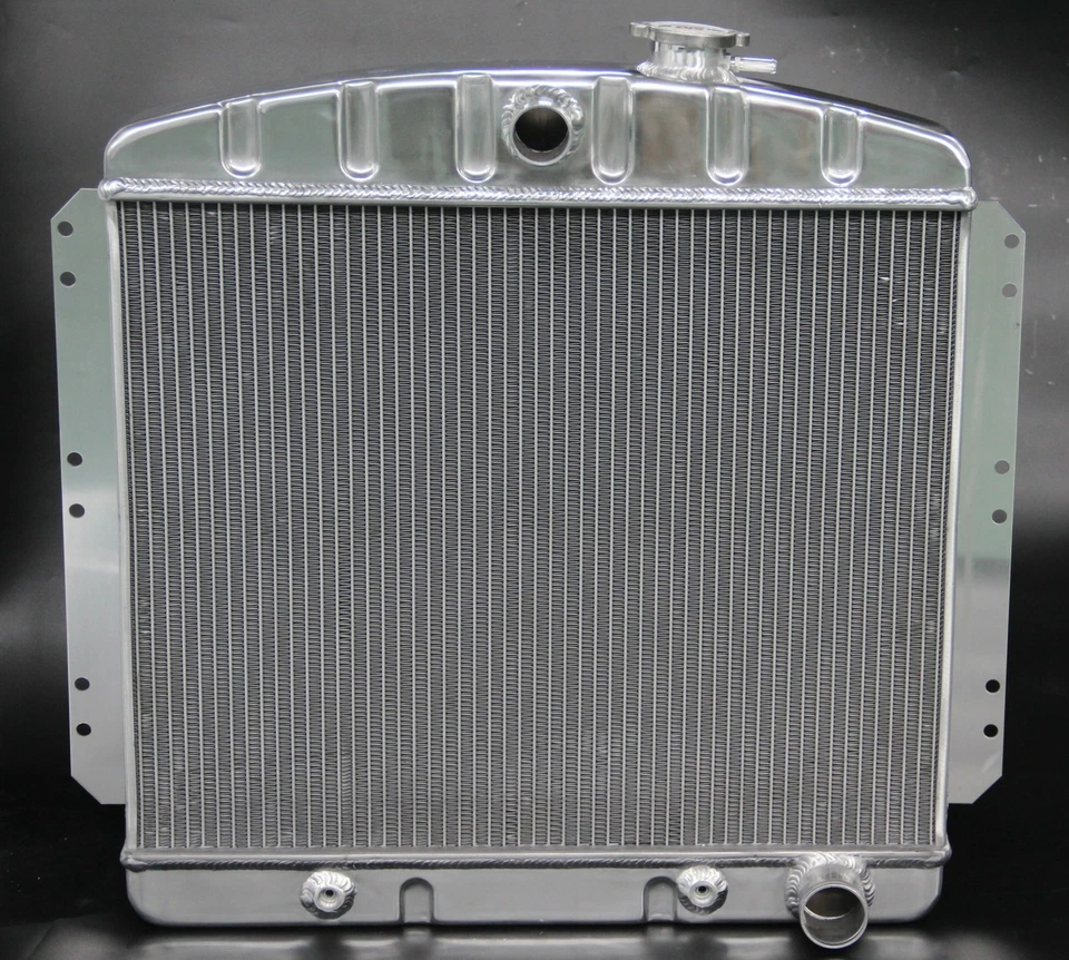 3 Row Aluminum KKS4954 Radiator For 49-54 Chevrolet  Bel Air Fleetline V8 Only — 第 2/4 张图片