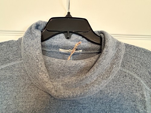 NEU MIT ETIKETT EASEL LA weich GRAU WASSERFALLAUSSCHNITT TASCHEN Oversize bequem Sweatshirt KLEID SMALL - Bild 5 von 9