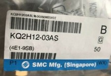 10PC New SMC straight-through male thread connector KQ2H12-03AS