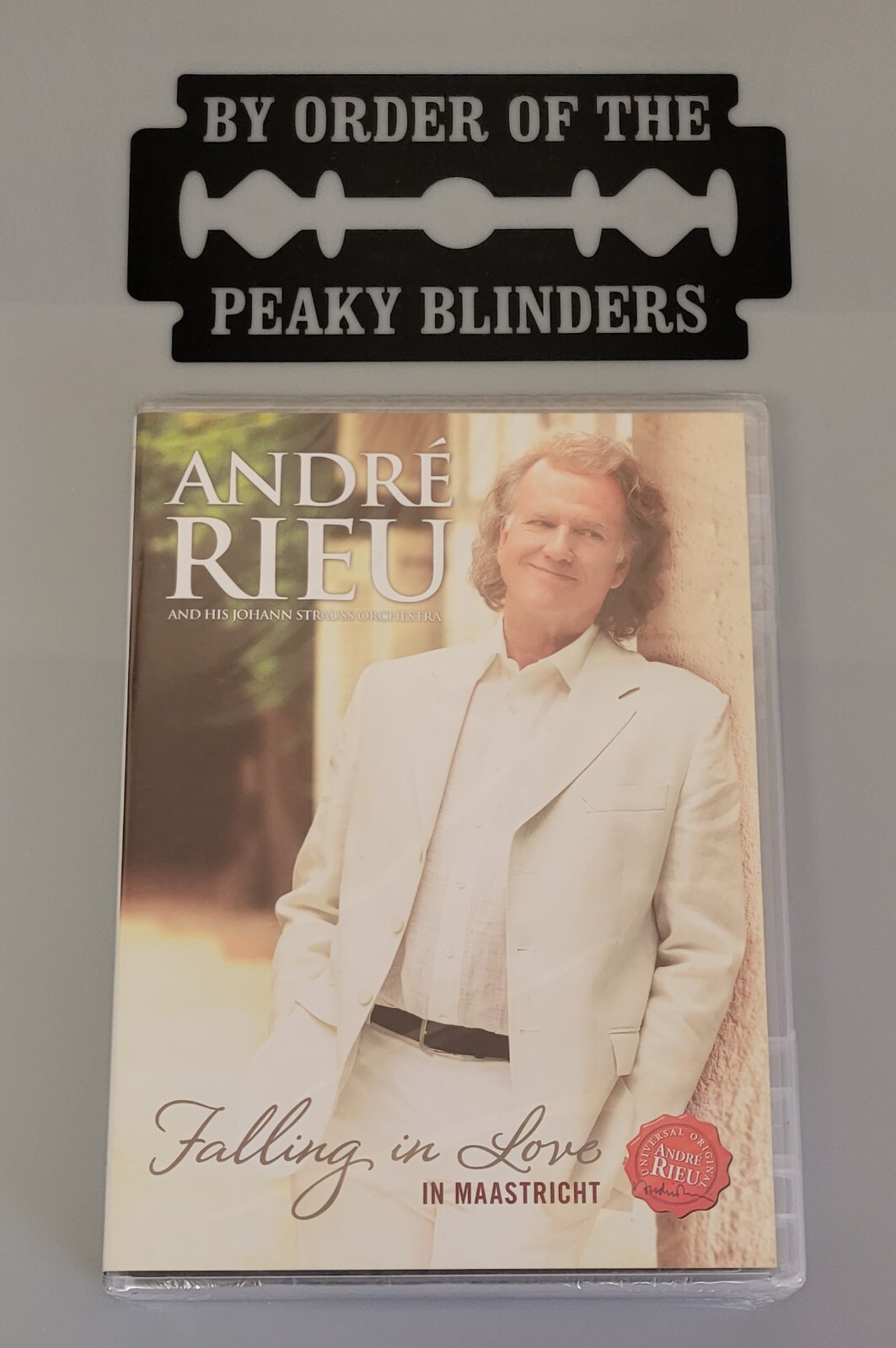 ANDRE RIEU & HIS JOHANN STRAUSS ORCHESTRA FALLING IN LOVE DVD 💿