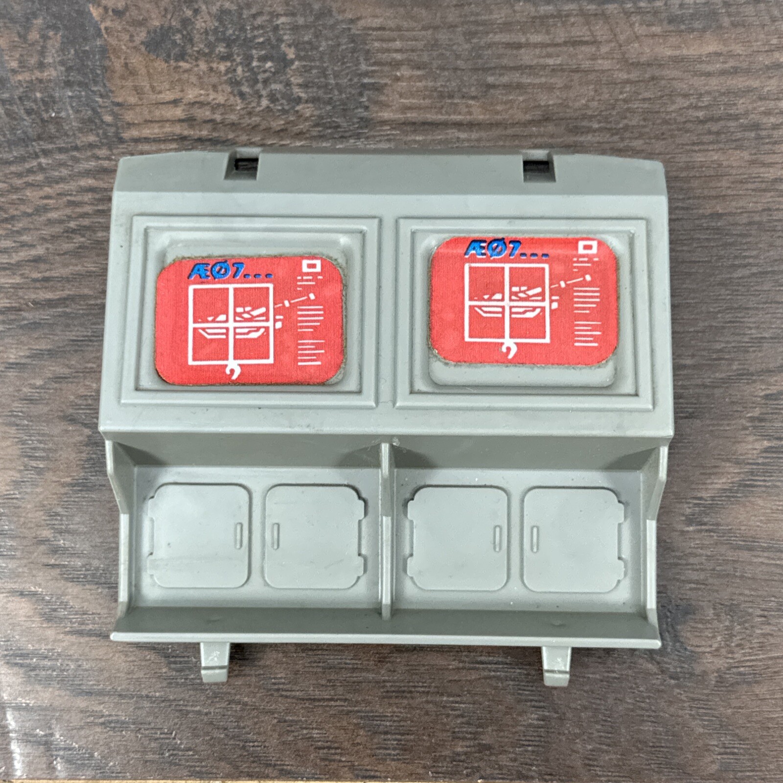 G.I. JOE VINTAGE 1986 COBRA TERROR DROME COMPUTER WITH STICKERS ...