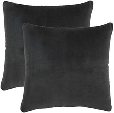 Decorative Throw Pillow Cover 100 Cotton, Velvet Feel, Sofa Cushion Cover