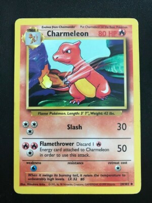 ultra rare charmeleon pokemon card orginal owner | eBay ultra rare charmeleon pokemon card orginal owner | eBay