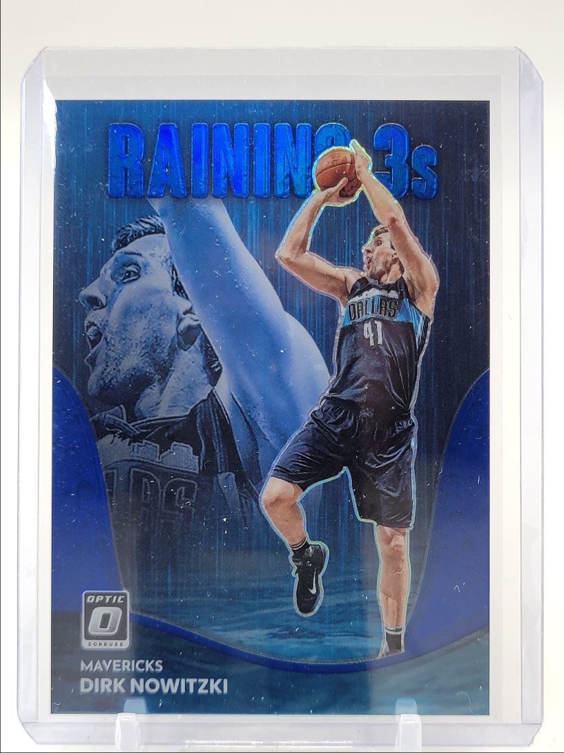 DIRK NOWITZKI 2022-23 DONRUSS OPTIC RAINING 3S BLUE PRIZM /49 Q0353