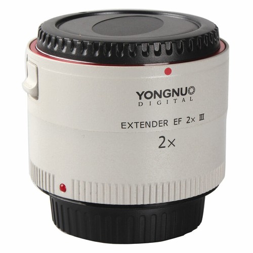 YONGNUO EXTENDER EF 2X III Teleconverter Auto focus Lens for Canon EOS EF camera - Afbeelding 1 van 8