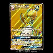 carte Pokémon Pharamp GX 163/181 #1 SL09 - Duo de Choc NEUF FR