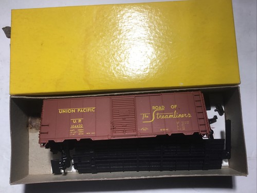 Kit Coche Caja Acero ACCURAIL HO Escala 50'.  UNION PACIFIC.  NUEVO EN CAJA NOS 104432 | Zustand: New