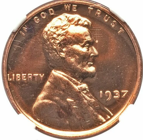 1937 1C PR67 Red NGC