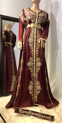 Morocan Kaftan Hand Made Stones