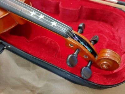 Reghin 4/4 Violin, Romania 1986 with Bow and Case | eBay