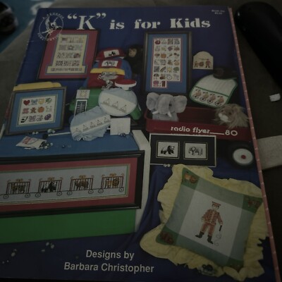''K'' ist für Kinder, Designs von Barabra Christopher. Eine Pegasus Publikation. Buch 163