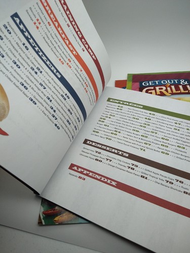 HTF Grilling Playbook George Foreman + 4 Mini Grill Recipe Supermarket Booklets - Picture 12 of 20