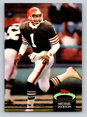 1992 Stadium Club 225 Michael Jackson Cleveland Browns | eBay