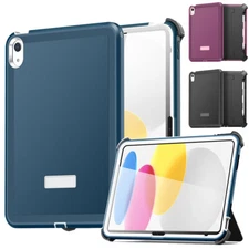 For iPad 10th Gen/iPad (A16) Case Heavy Duty Shockproof Rugged Stand Full Cover