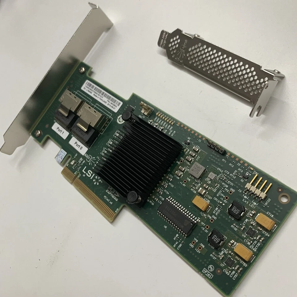 LSI M1015 9220-8I 6GB PCI-e for 9211-8i P20 IT Mode ZFS FreeNAS +8087 to sata - Image 3 of 4
