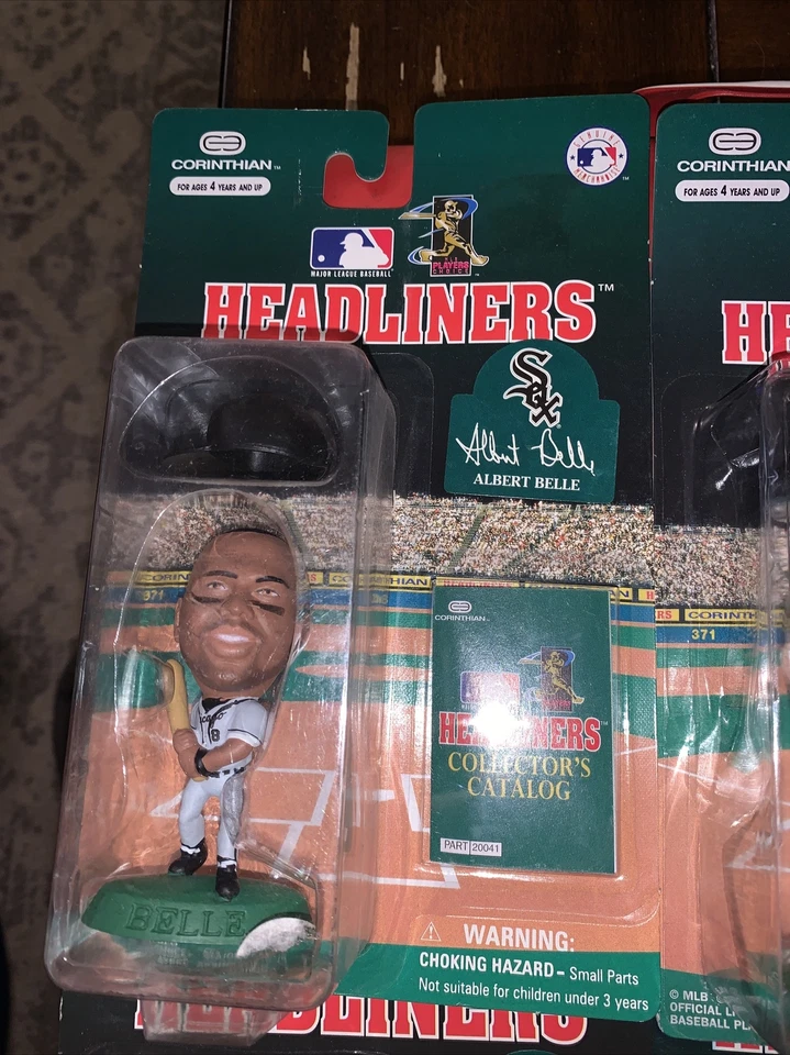 Лот из 6 Belle Johnson Williams Hershiser Jones Justice Corinth Headliners MLB - Изображение 2 из 4